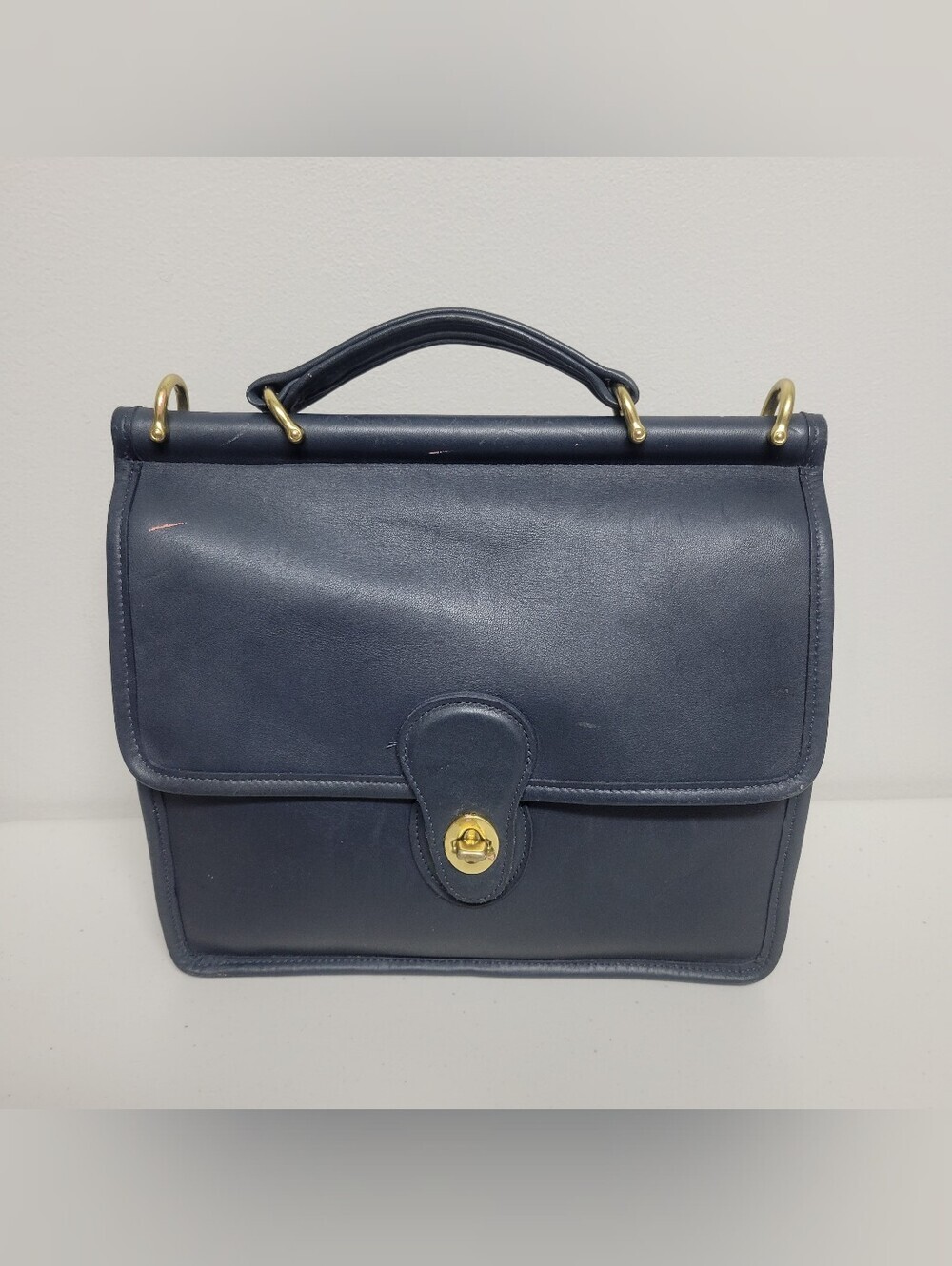 Coach Willis Vintage   9927 Classic  Leather  Crossbody with Matching Wallet. - Picture 3 of 16